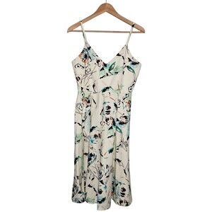 SHE Women's size M Cotton Blend A-Line Sweetheart Floral Party Dress Pastels